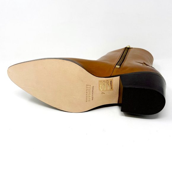 Thursday Boot Company Brown Heeled Boots - Picture 5 of 5